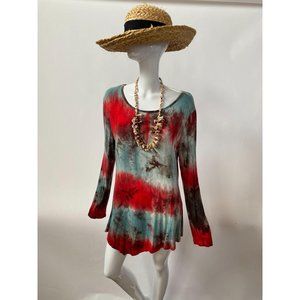 Bohemian Tie-Dyed Top by If U Live